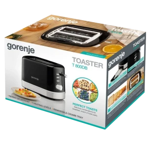 Toaster gorenje t800db, negru Thumbnail 3