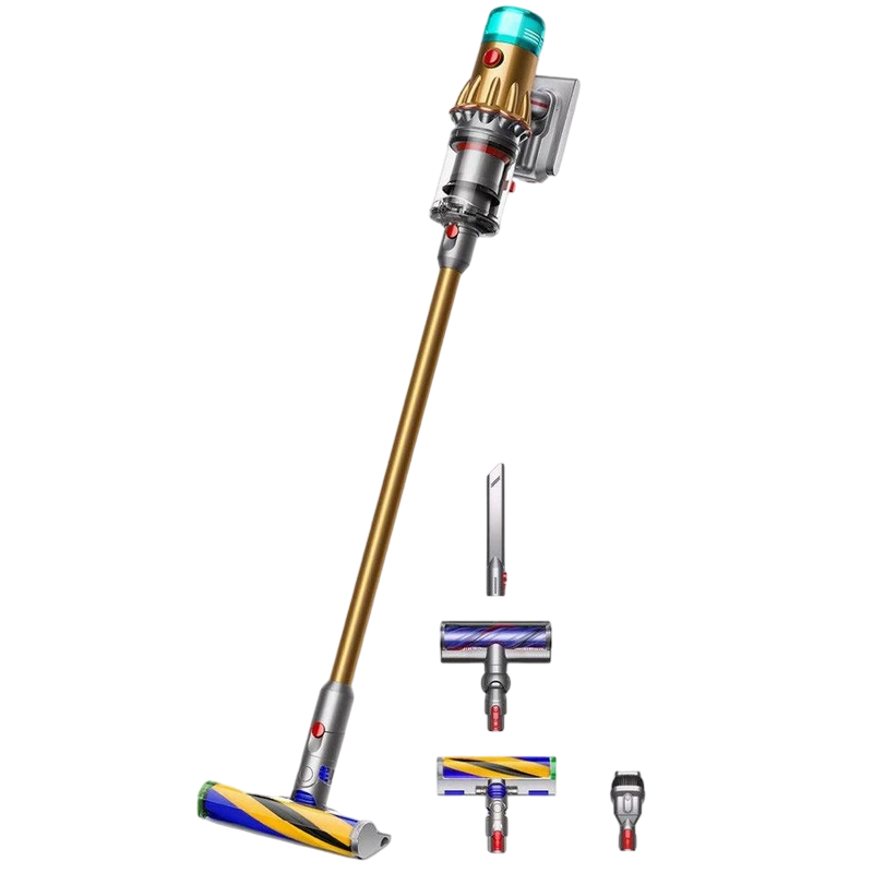 Aspirator vertical dyson v12 detect slim absolute, auriu 4