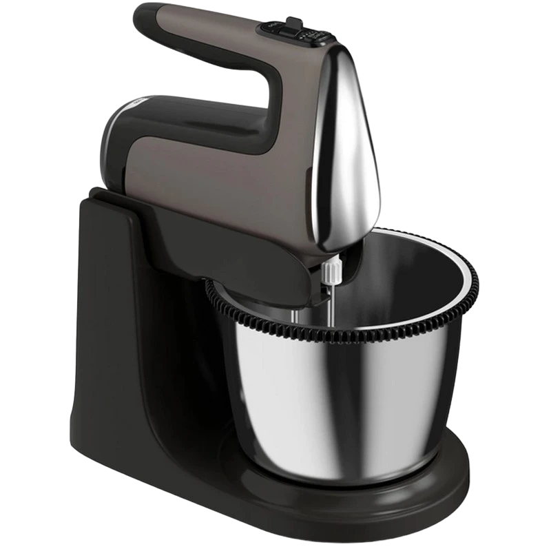 Mixer detașabil staționar tefal ht654e38, gri/negru 5