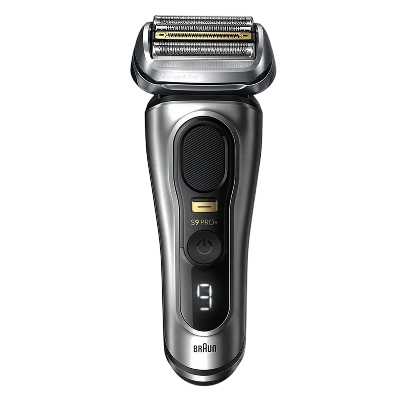 Электробритва мужская braun 9 pro+ 9577cc, серебристый 4