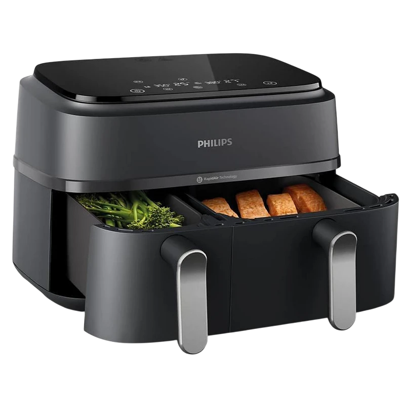 Аэрофритюрница philips na352/00, чёрный 5