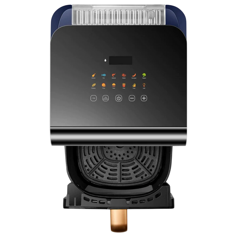 Friteuză cu aer cald panasonic nf-cc600ats, negru | albastru 9