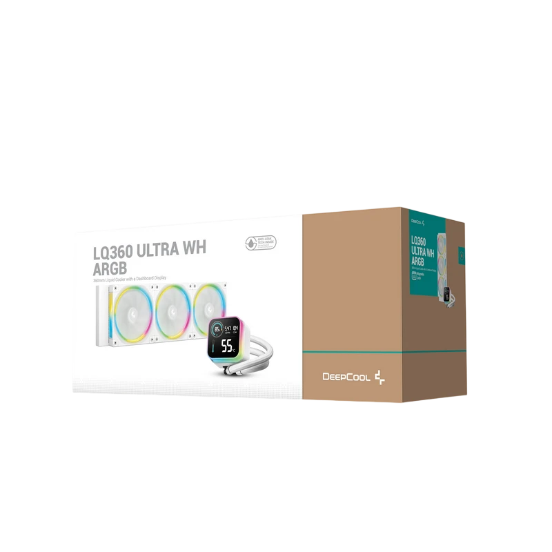 Cooler procesor deepcool lq360 ultra wh argb 5
