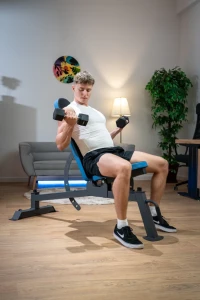 Banca pentru antrenament de forţă thunder lift Thumbnail 3