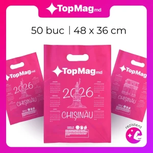 Пакеты оксо-биоразлагаемые top mag 36×48 см, 50шт (001941)
