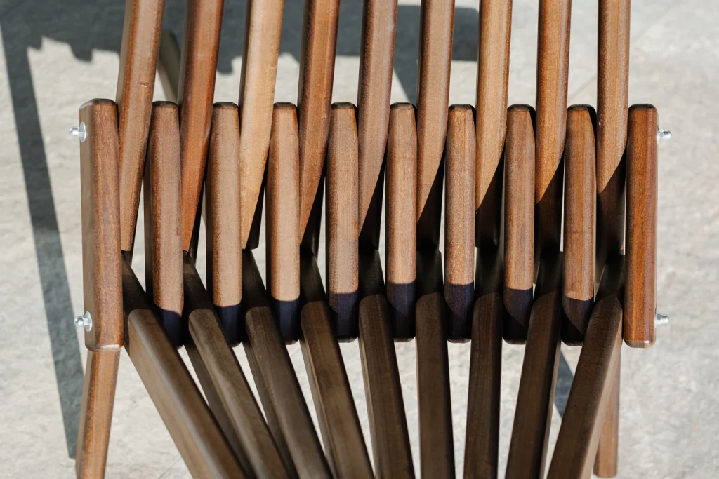 Scaun de gradina kentucky garden elite, oak artisan 6