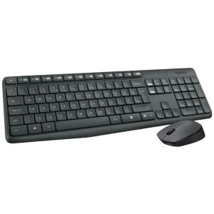 Set tastatură + mouse logitech mk235, fără fir, grey Thumbnail 4