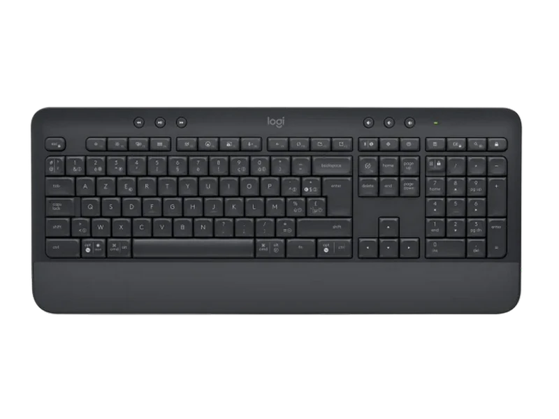 Tastatură logitech k650, fără fir, grafit 6