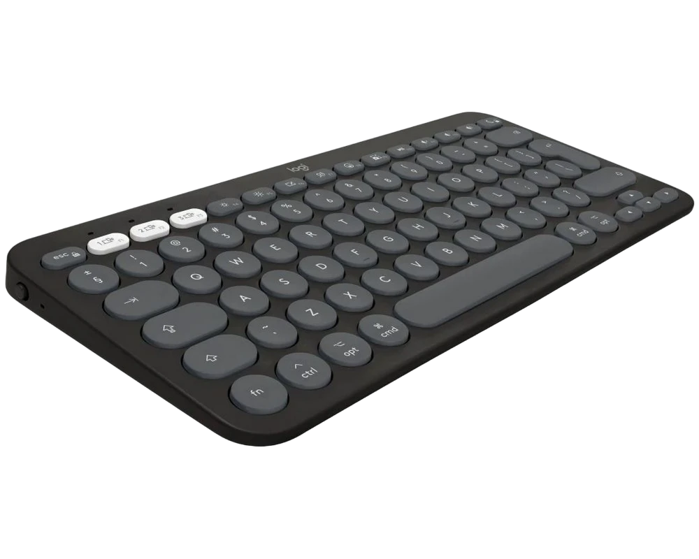 Set tastatură + mouse logitech pebble 2 combo pentru mac, fără fir, negru 6