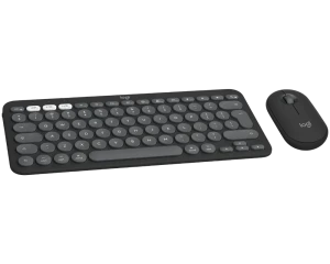 Set tastatură + mouse logitech pebble 2 combo pentru mac, fără fir, negru Thumbnail 5
