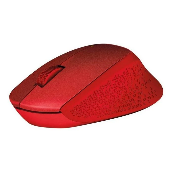 Беcпроводная мышь logitech m330 silent plus, красный 3