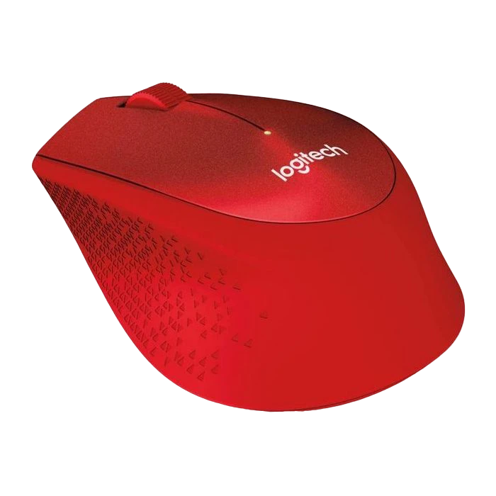 Беcпроводная мышь logitech m330 silent plus, красный 8