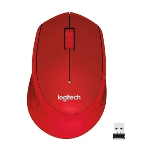 Беcпроводная мышь logitech m330 silent plus, красный Thumbnail 13