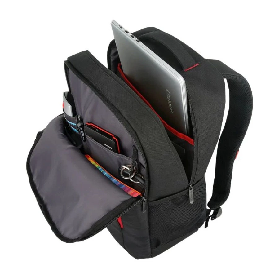 Rucsac pentru laptop lenovo b515, 15.6", poliester, negru 7