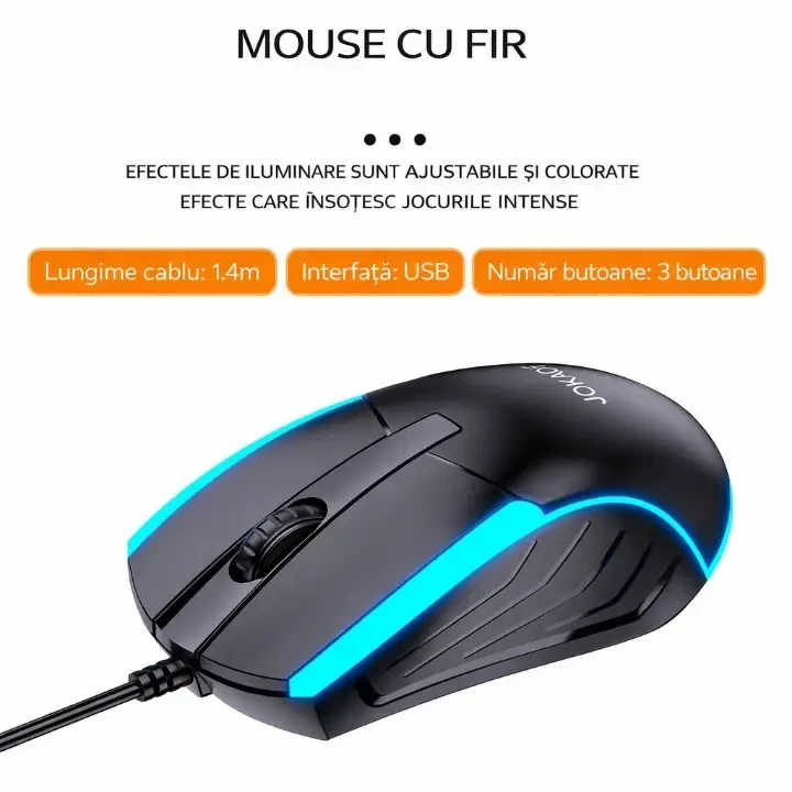 Mouse gaming jf017 3