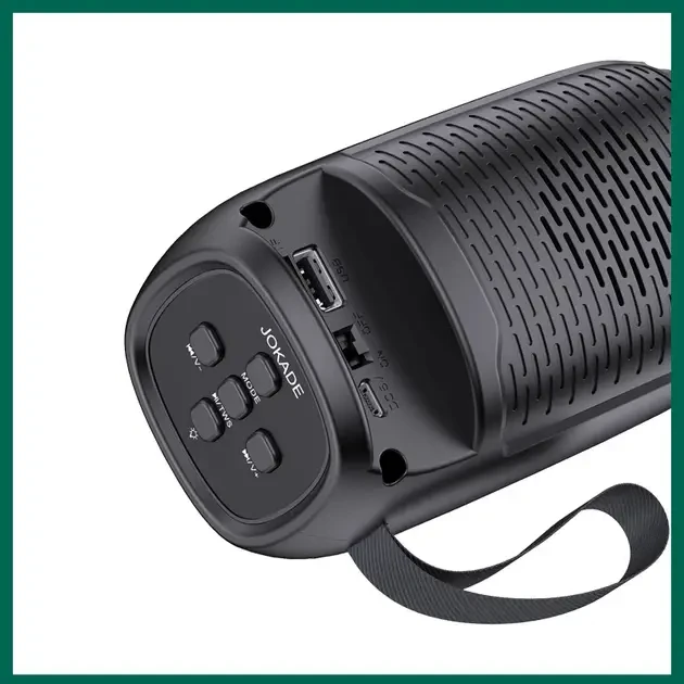 Портативная беспроводная колонка jokade jd022, bluetooth 5.0, rgb, 5w 4