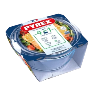 Cratiță pyrex 204a000, transparent Thumbnail 2