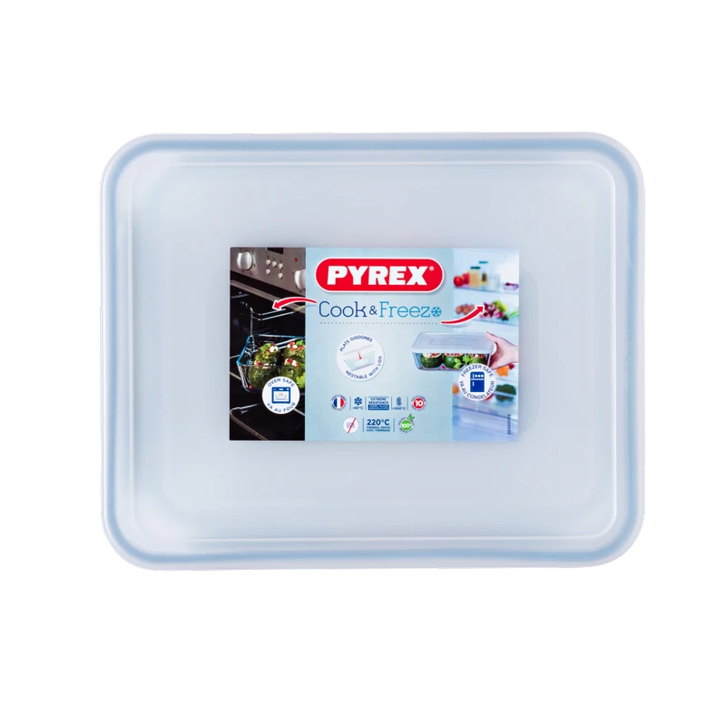 Tava de copt pyrex 243p000, transparent 2