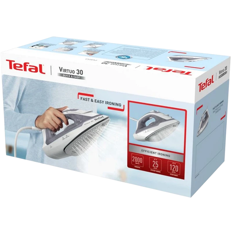 Утюг tefal fv2c42e0, 2000вт, зелёный 4