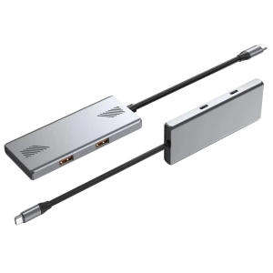 Adaptor hub gembird uhb-cm-u310-a2c2-01, argintiu Thumbnail 3