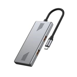 Usb-концентратор gembird uhb-cm-u310-a2c2-01, серебристый