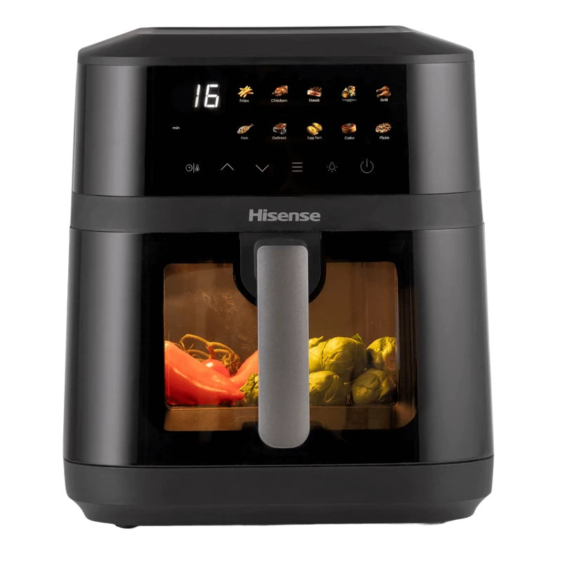 Friteuză cu aer cald hisense haf1800dcd, negru 5