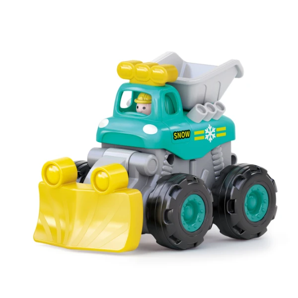 Mașinuțe pentru trucuri "camioane de construcții", 4 modele 6