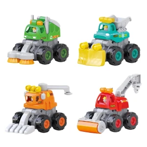 Mașinuțe pentru trucuri "camioane de construcții", 4 modele Thumbnail 2