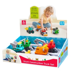 Mașinuțe pentru trucuri "camioane de construcții", 4 modele Thumbnail 3