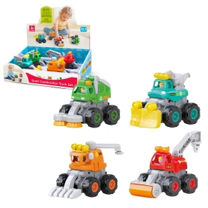 Mașinuțe pentru trucuri "camioane de construcții", 4 modele