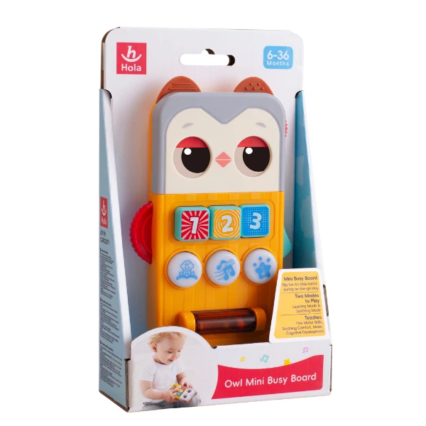Busyboard "bufniţă" cu sunet 3