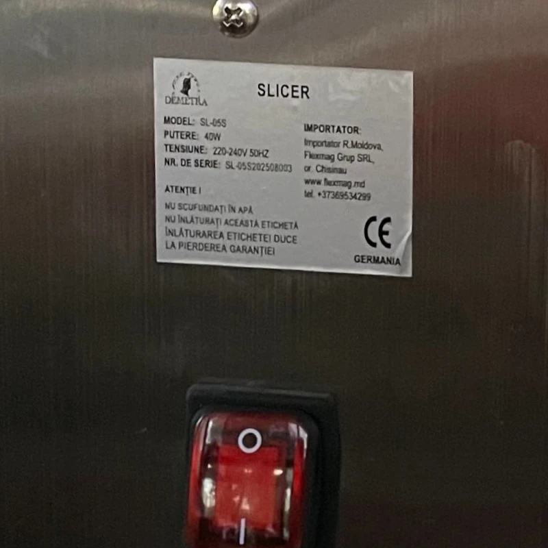 Feliator de fructe si legume electric demetra sl-05s 8