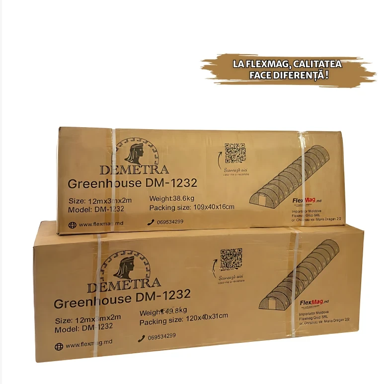 Sera pentru gradina demetra 12 m-3 m-2 m 10