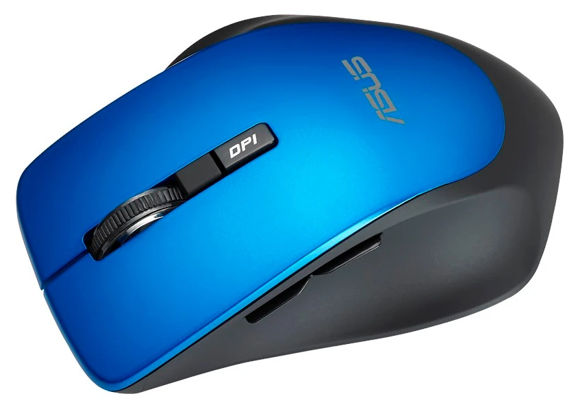 Беcпроводная мышь asus wt425, синий 6