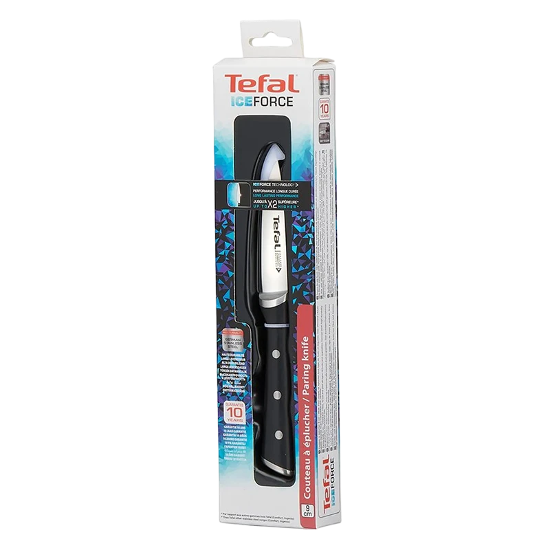 Cuțit pentru curățarea legumelor tefal k2320514, negru 5