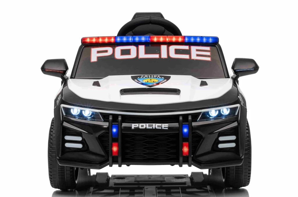 Электромобиль police, 12v7ah, 25wx4, черный, xmx629 2