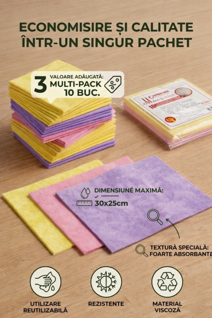 Șervețele din viscoză miorita, 10 buc, (lt 202) 000228 2