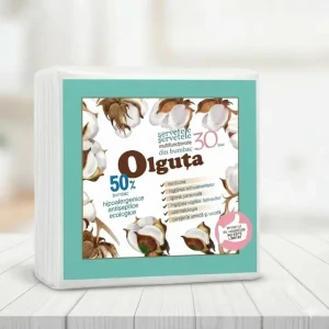 Салфетки из хлопка olguța lt201, 30 шт