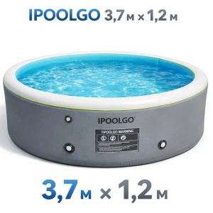 Piscina gonflabila ipoolgo, 3.7 m * h 1.2 m