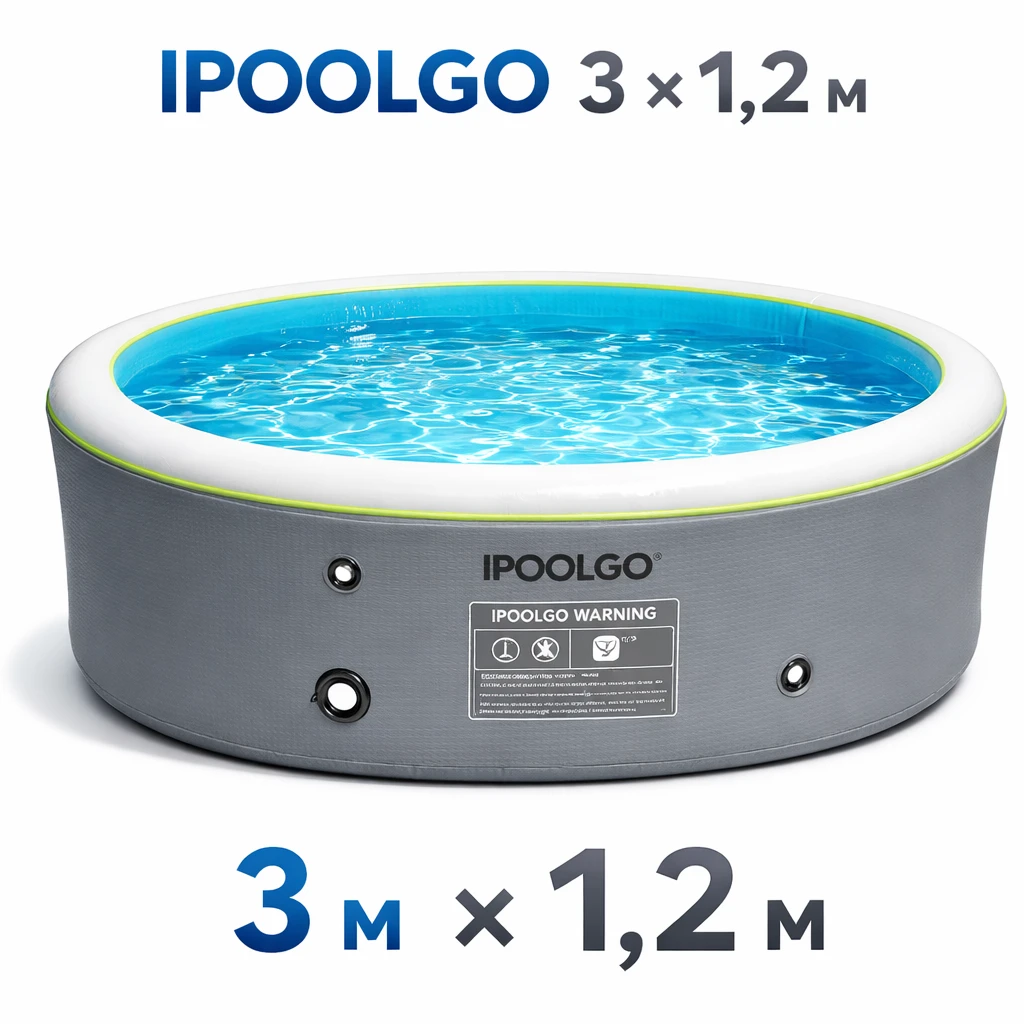 Piscina gonflabila 3m * h 1,2m ipoolgo 2