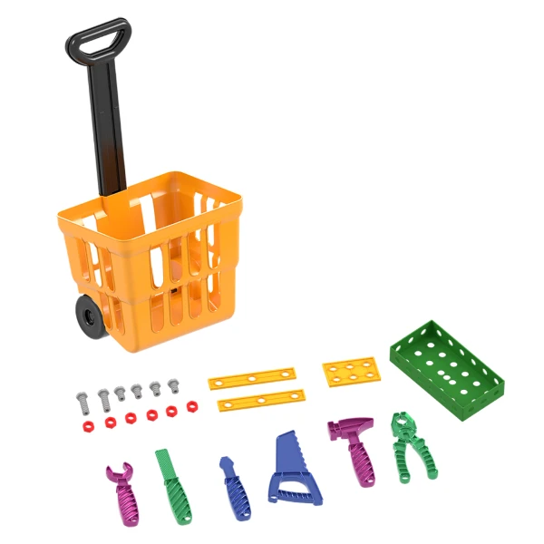 Set de joacă „cărucior cu unelte” 2