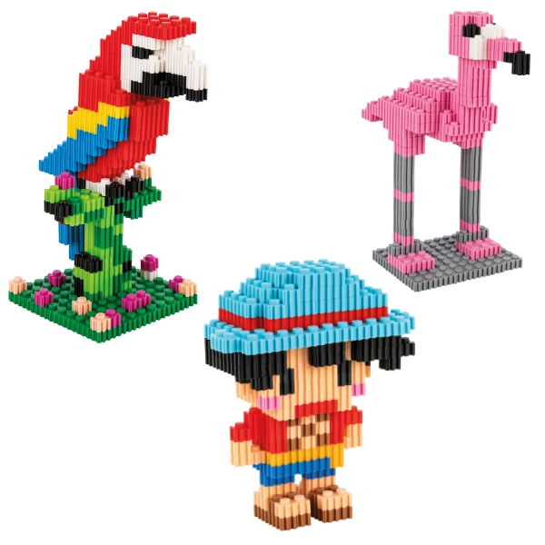 Set de construcție 3d pixel, 1750 elem. 2