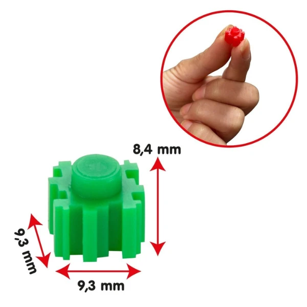 Set de construcție 3d pixel, 1750 elem. 10