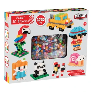 Set de construcție 3d pixel, 1750 elem. Thumbnail 3