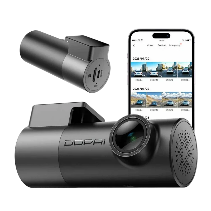 Cameră dvr frontală ddpai mini pro 2k, negru 6