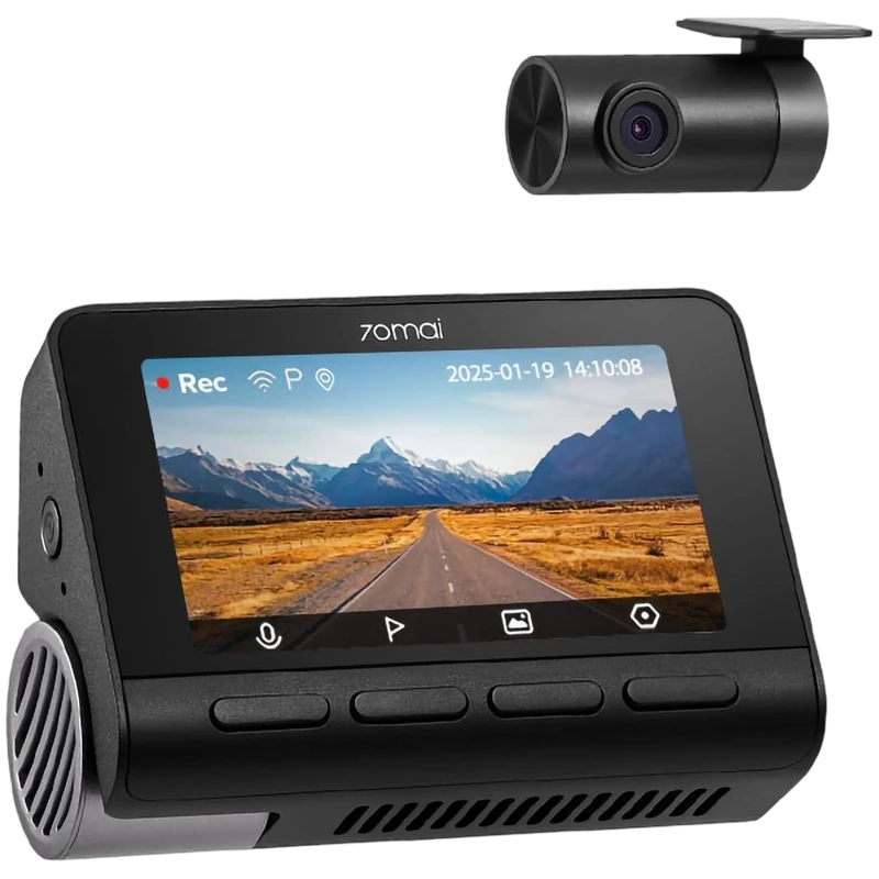 Set dash cam față și spate 70mai a800se+rear cam, negru 6