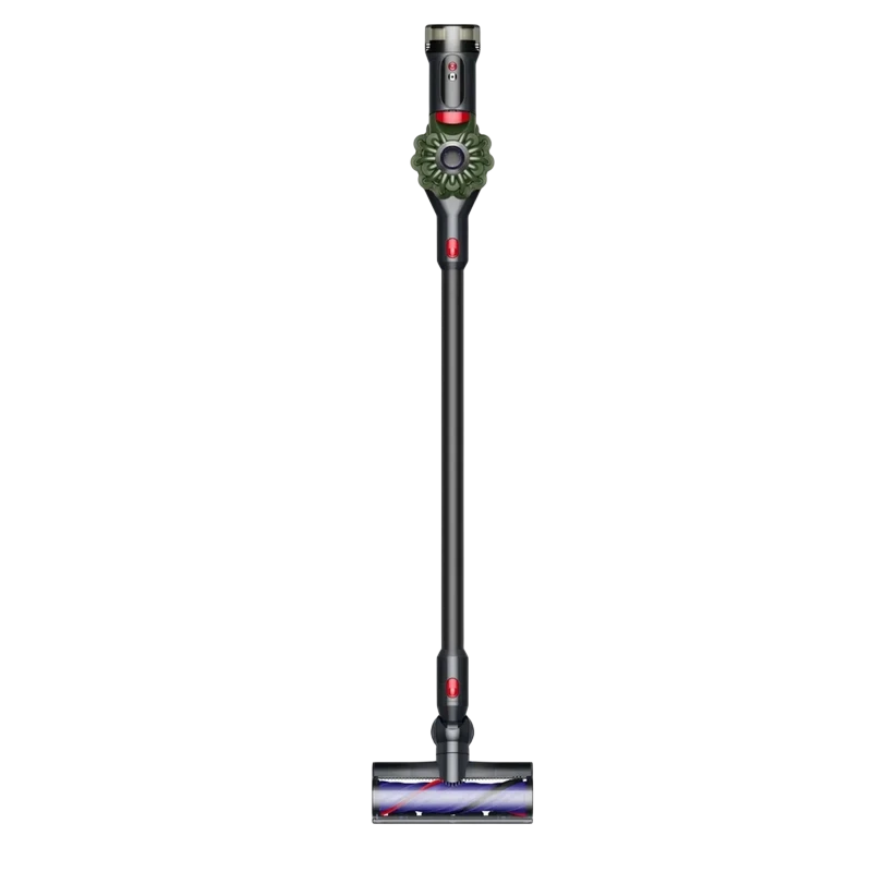 Вертикальный пылесос dyson v8 cyclone, черный | зелёный 5