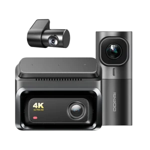 Set dash cam față și spate ddpai dashcam z60 + rear cam + interior cam, negru Thumbnail 1