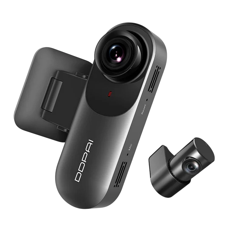 Set dash cam față și spate ddpai n3 pro gps + rear cam rc1, negru 3