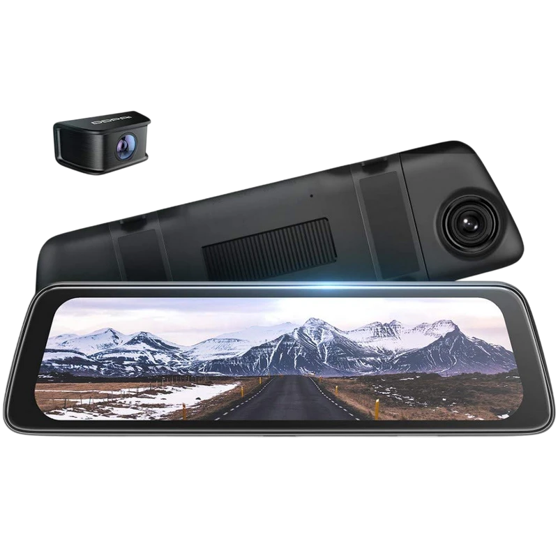 Комплект видеорегистраторов передней и задней панели автомобиля ddpai dashcam e3 + rear cam, черный 5